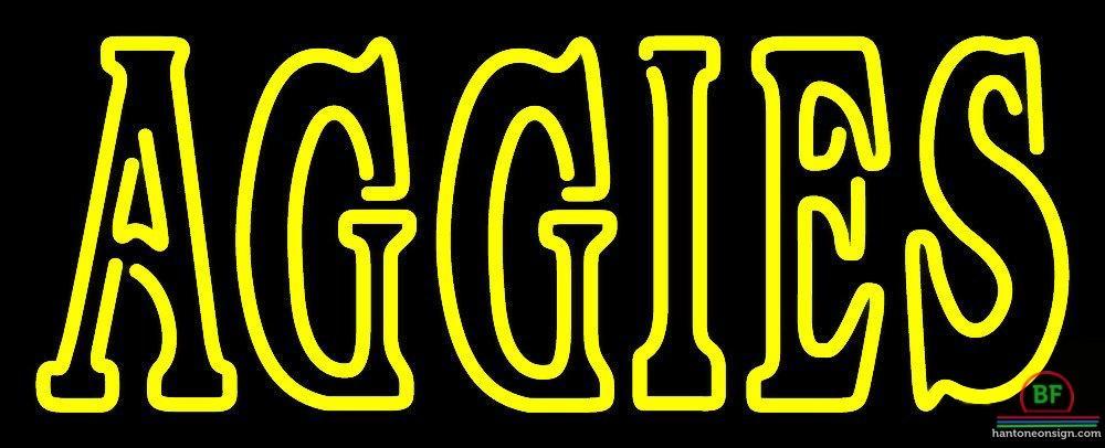 Custom North Carolina A And T Aggies Neon Sign NCAA Teams Neon Light
