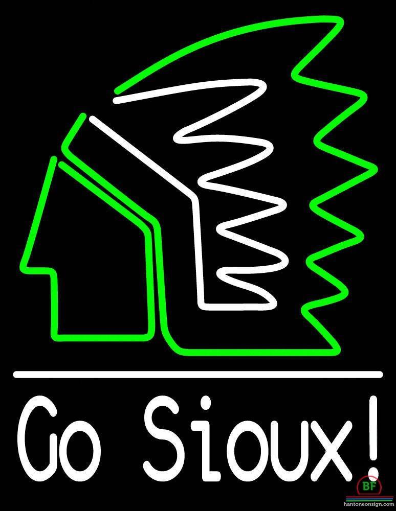 Custom North Dakota State Fighting Sioux Neon Sign NCAA Teams Neon Light