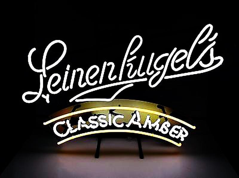 Custom Leinenkugels Class Amber Neon Sign