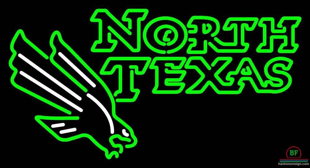 Custom North Texas Mean Green Neon Sign NCAA Teams Neon Light