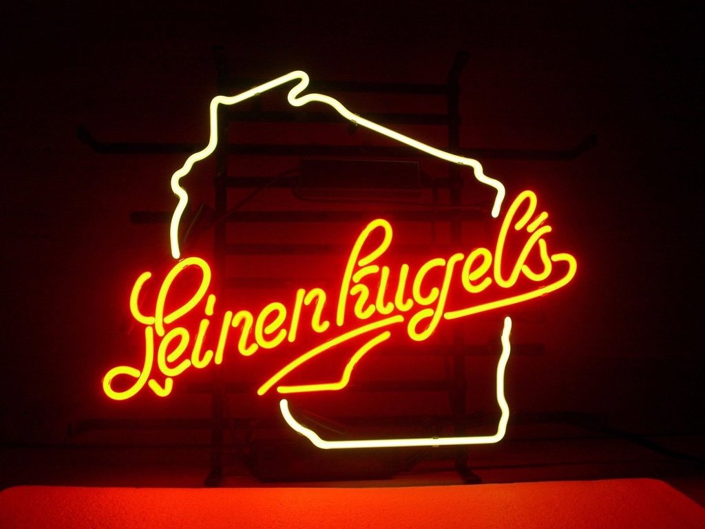Custom Leinenkugels Wisconsin Beer Neon Sign