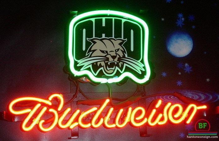 Custom Ohio Bobcat Neon Sign NCAA Teams Neon Light