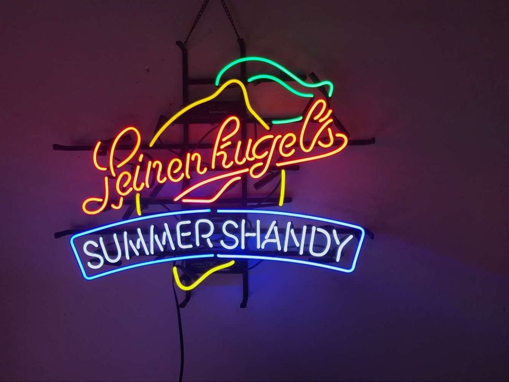 Custom Leinenkugels Summer Shandy Neon Sign