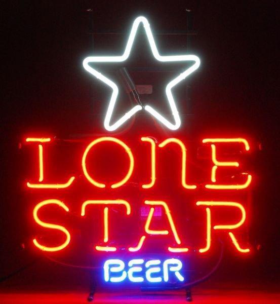 Custom Lone Star Neon Sign