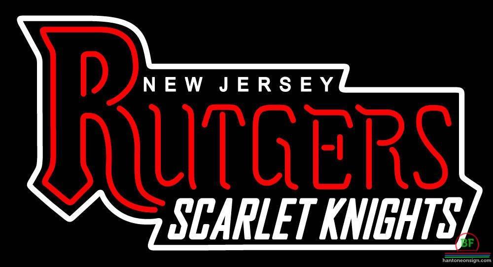 Custom Rutgers Scarlet Knights Neon Sign NCAA Teams Neon Light