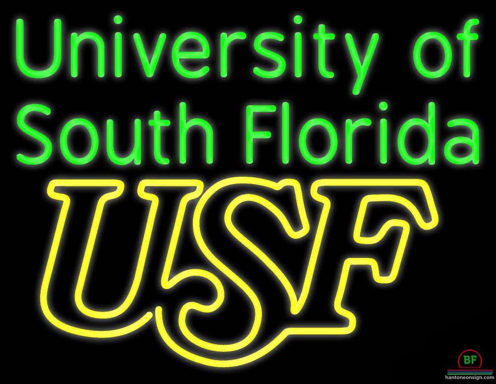 Custom South Florida Bulls Neon Sign NCAA Teams Neon Light