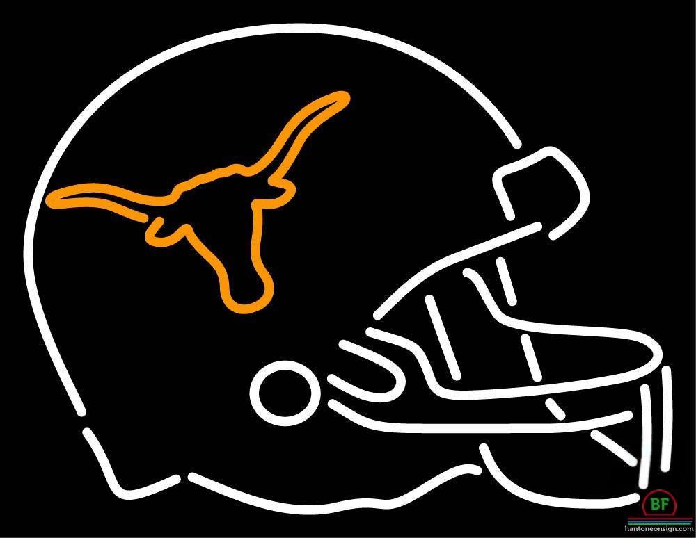 Custom Texas Longhorns Helmet Neon Sign NCAA Teams Neon Light