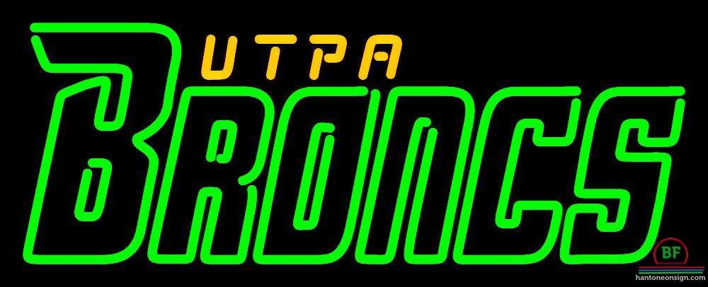 Custom Texas Pan American Broncs Neon Sign NCAA Teams Neon Light