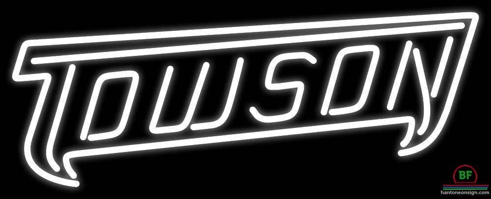 Custom Towson Tigers Neon Sign NCAA Teams Neon Light