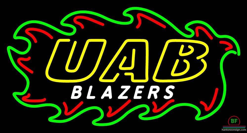 Custom UAB Blazers Neon Sign NCAA Teams Neon Light