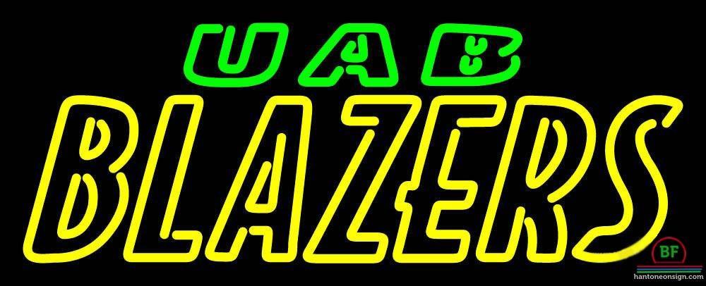 Custom UAB Blazers Neon Sign NCAA Teams Neon Light