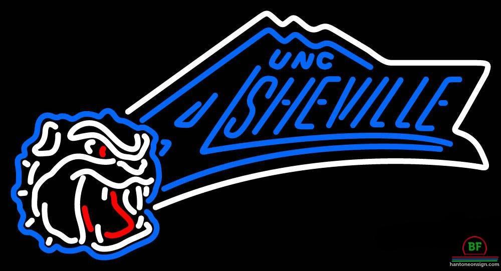 Custom UNC Asheville Bulldogs Neon Sign NCAA Teams Neon Light