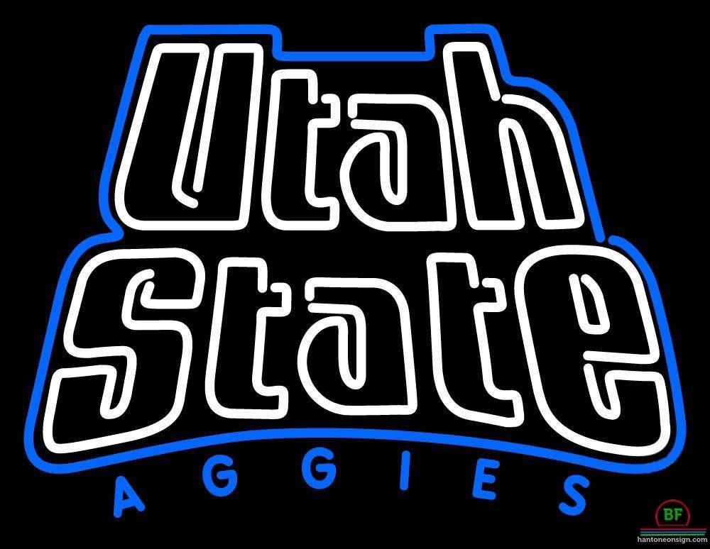 Custom Utah State Aggies Neon Sign NCAA Teams Neon Light