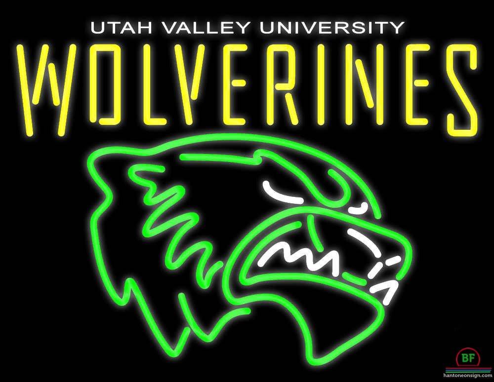 Custom Utah Valley Wolverines- Neon Sign NCAA Teams Neon Light
