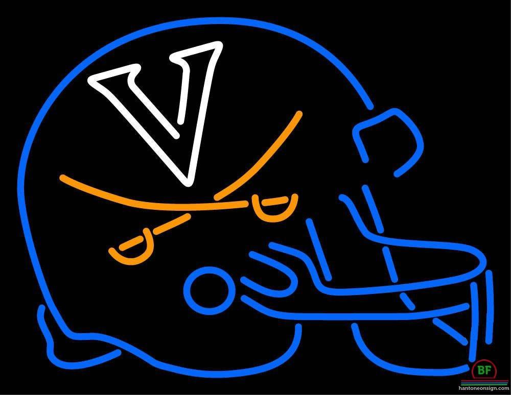 Custom Virginia Cavaliers Helmet Neon Sign NCAA Teams Neon Light