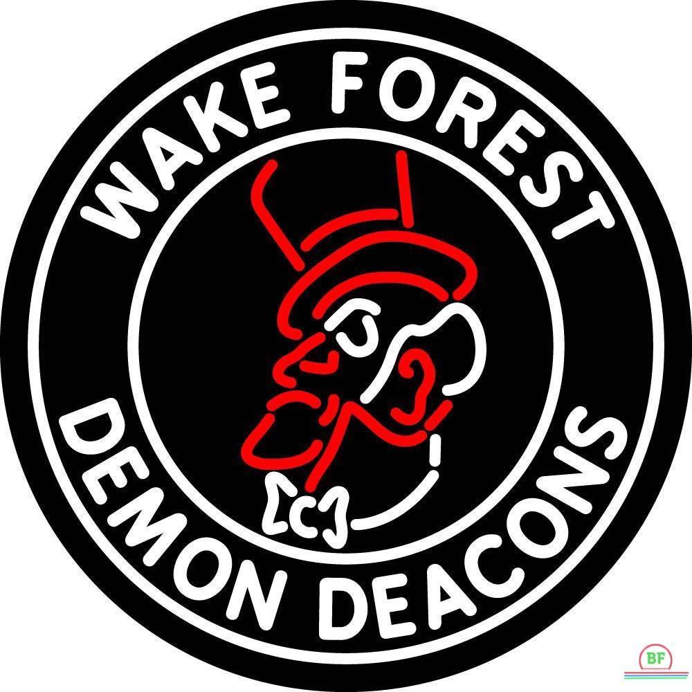 Custom Wake Forest Demon Deacons Neon Sign NCAA Teams Neon Light