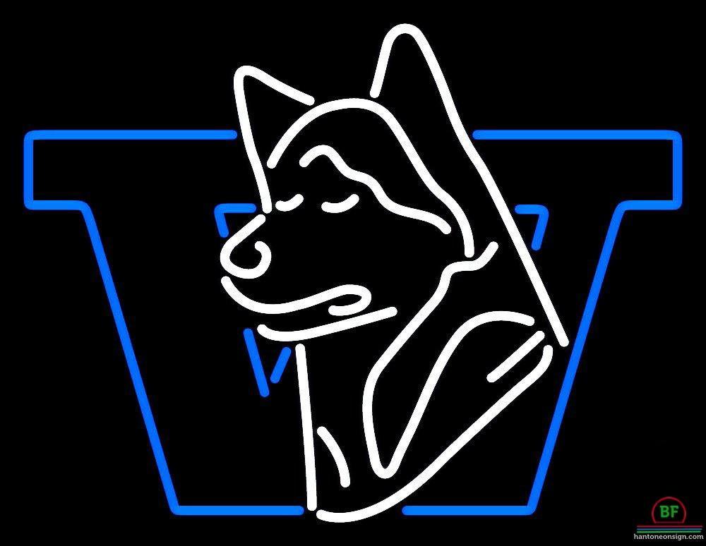 Custom Washington Huskies Neon Sign NCAA Teams Neon Light