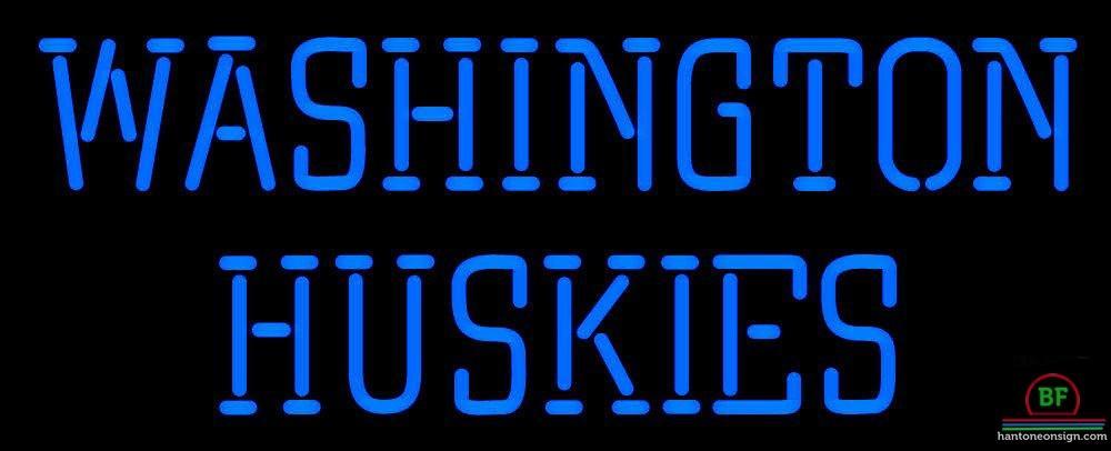 Custom Washington Huskies Neon Sign NCAA Teams Neon Light