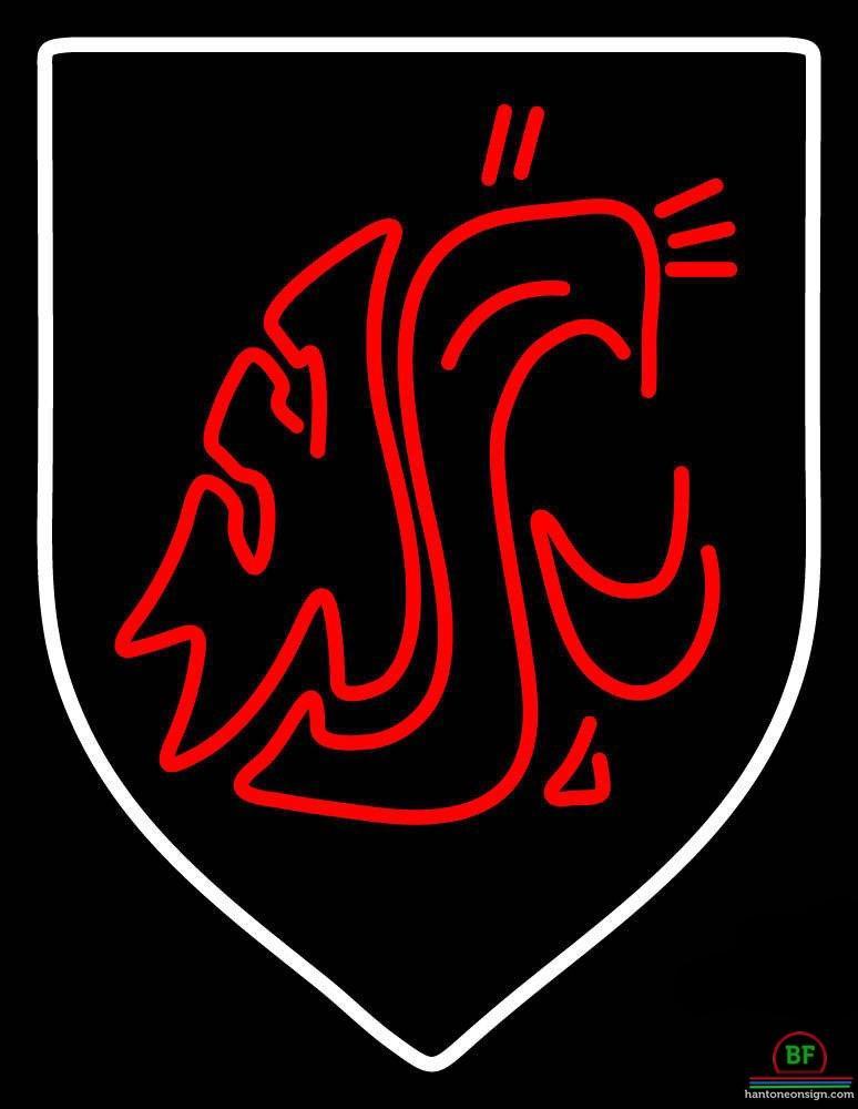 Custom Washington State Cougars Neon Sign NCAA Teams Neon Light