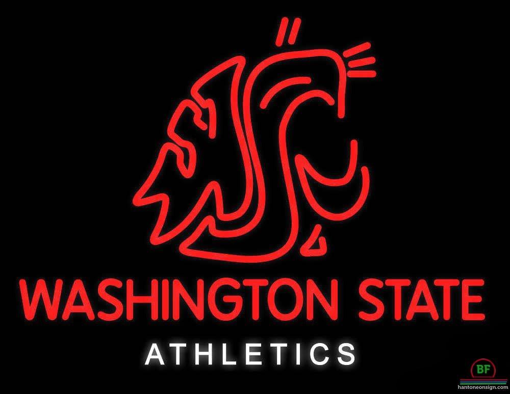 Custom Washington State Cougars Neon Sign NCAA Teams Neon Light
