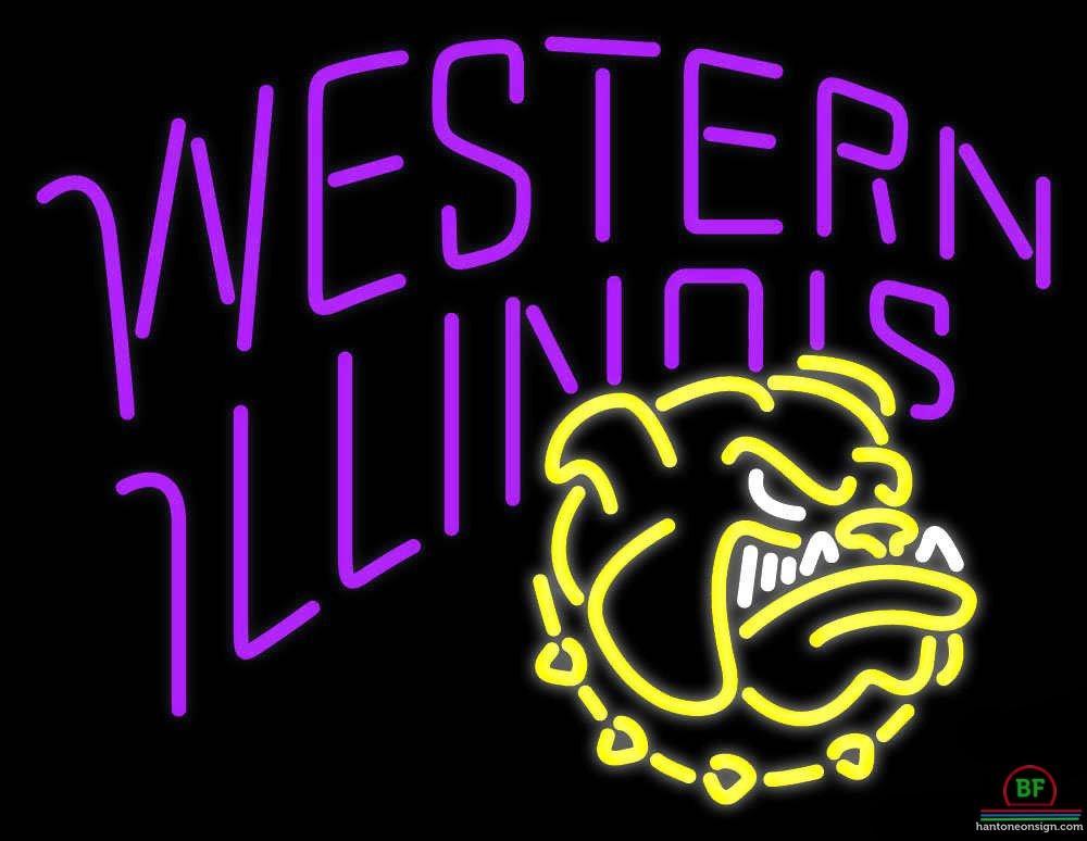 Custom Western Illinois Leathernecks Neon Sign NCAA Teams Neon Light