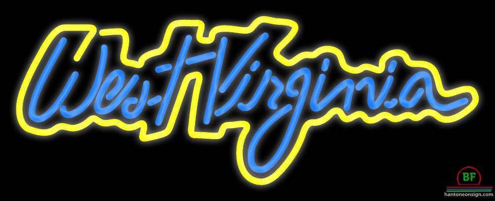 Custom West Virginia Mountaineers Neon Sign NCAA Teams Neon Light