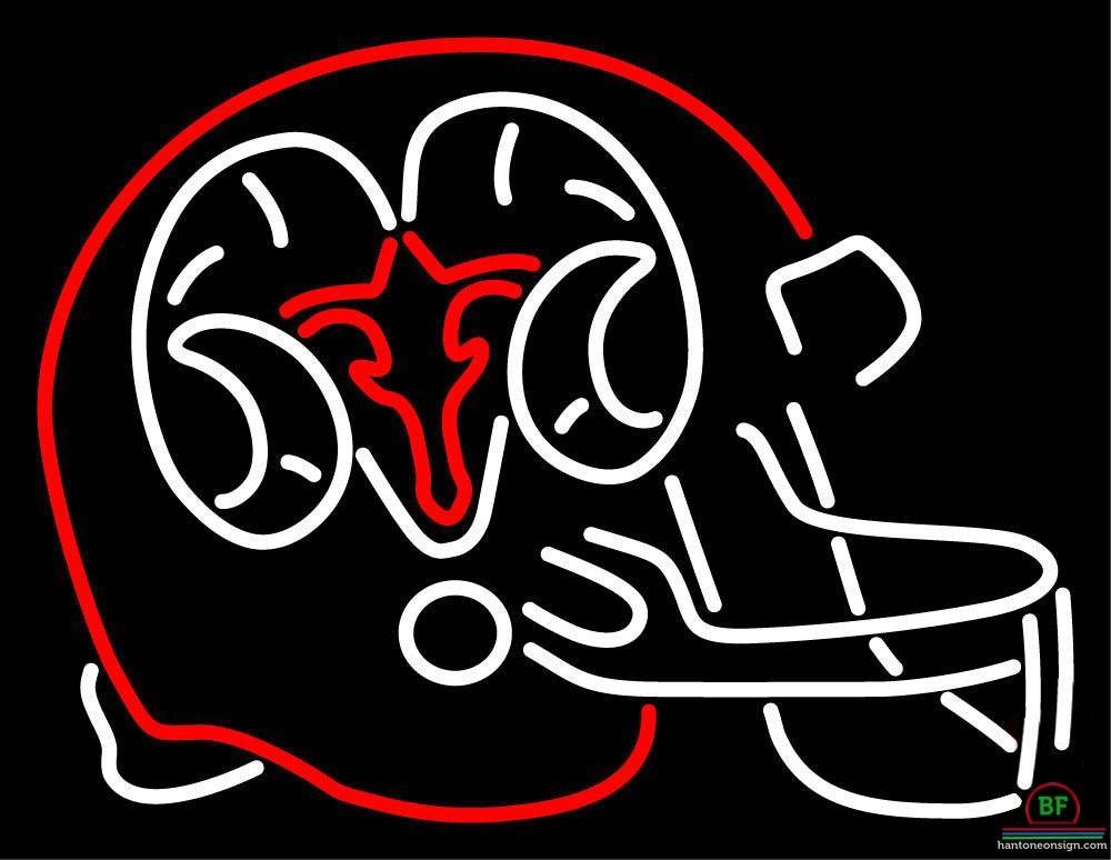 Custom Winston Sale State Rams Helmet Neon Sign NCAA Teams Neon Light