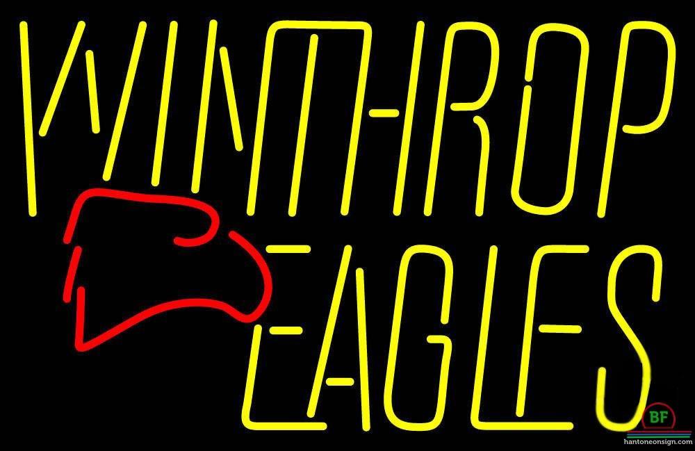 Custom Winthrop Eagles Neon Sign NCAA Teams Neon Light