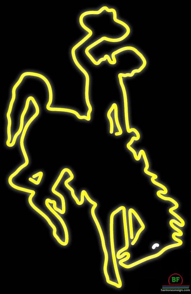 Custom Wyoming Cowboys Neon Sign NCAA Teams Neon Light