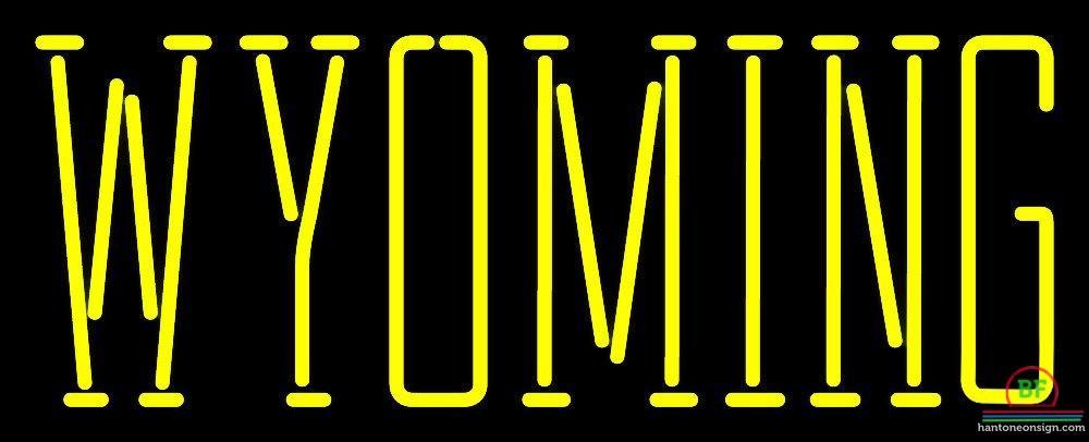 Custom Wyoming Cowboys Neon Sign NCAA Teams Neon Light