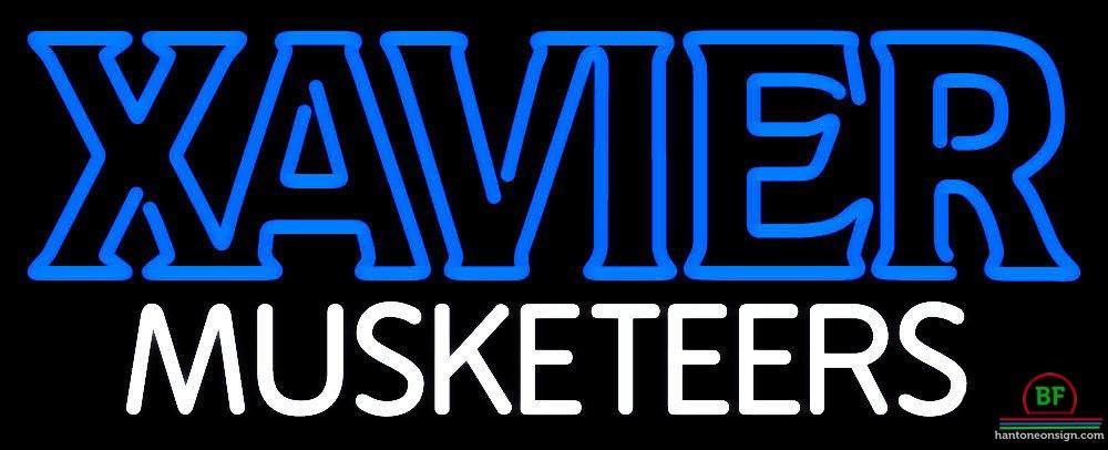 Custom Xavier Musketeers Neon Sign NCAA Teams Neon Light