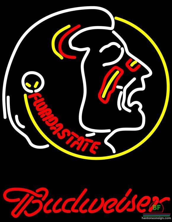 Custom Budweiser Florida State University Florida State University Neon Sign NCAA Teams Neon Light