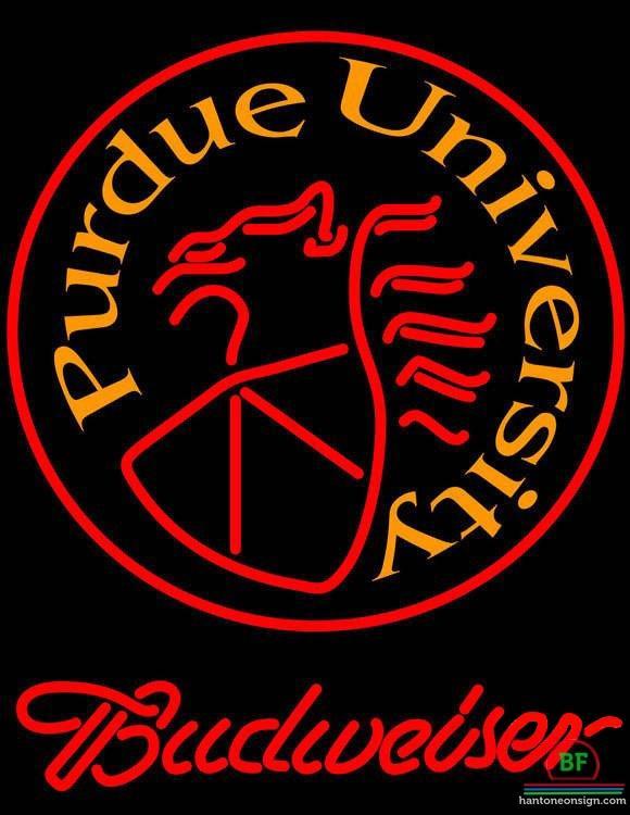 Custom Budweiser Purdue University Neon Sign NCAA Teams Neon Light