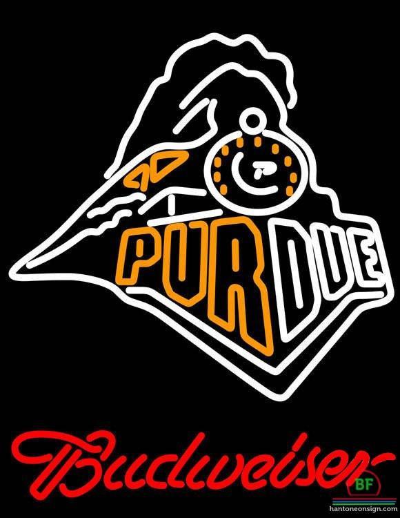 Custom Budweiser Purdue University Neon Sign NCAA Teams Neon Light