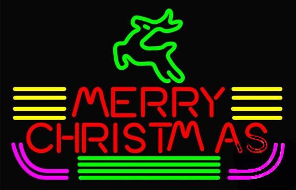 Custom Marry Christma Neon Sign Real Neon Light