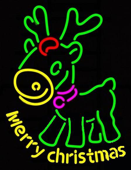 Custom Marry Christma Neon Sign Real Neon Light