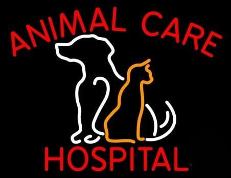 Custom Animal Care Hospital Neon Sign Real Neon Light
