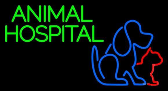 Custom Animal Emergency Hospital Neon Sign Real Neon Light