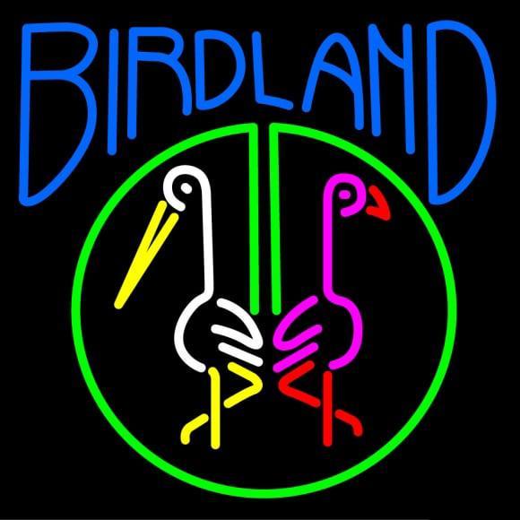 Custom Birdland Neon Sign Real Neon Light