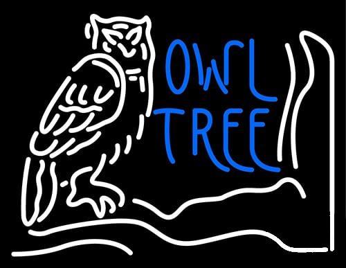 Custom Owl Tree Neon Sign Real Neon Light
