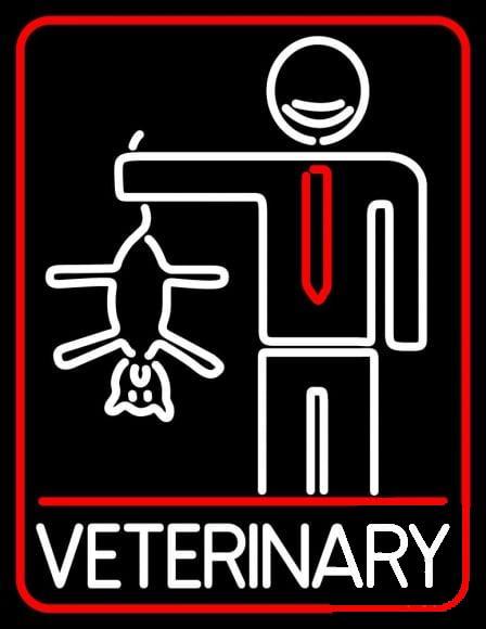 Custom Veterinary Hospital Neon Sign Real Neon Light