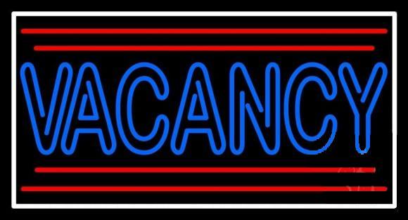 Custom Vacancy Neon Sign Real Neon Light