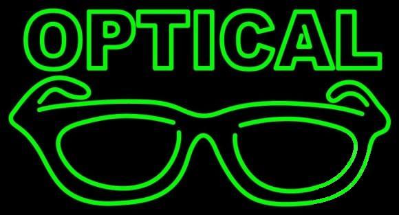 Custom Optical With Neon Sign Real Neon Light