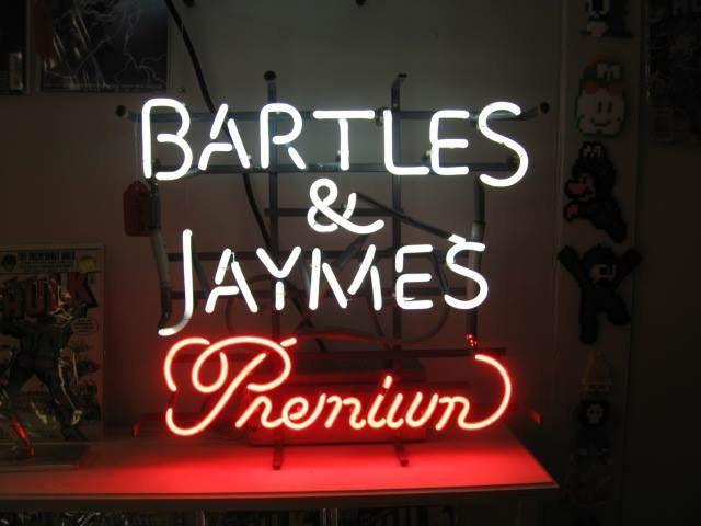 Custom Bartles & Jaymes Premium Neon Sign Real Neon Light