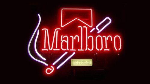Custom Marlboro Neon Sign Real Neon Light