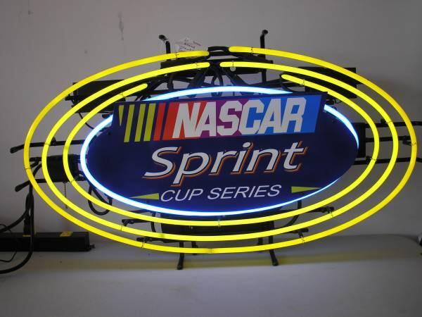 Custom Nascar Sprint Cup Series Neon Sign Real Neon Light