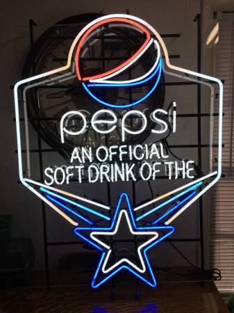 Custom Pepsi An Official Soft Drink Neon Sign Real Neon Light