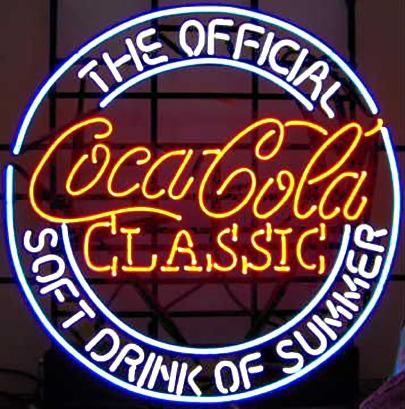 Custom Coca Cola Classic Neon Sign
