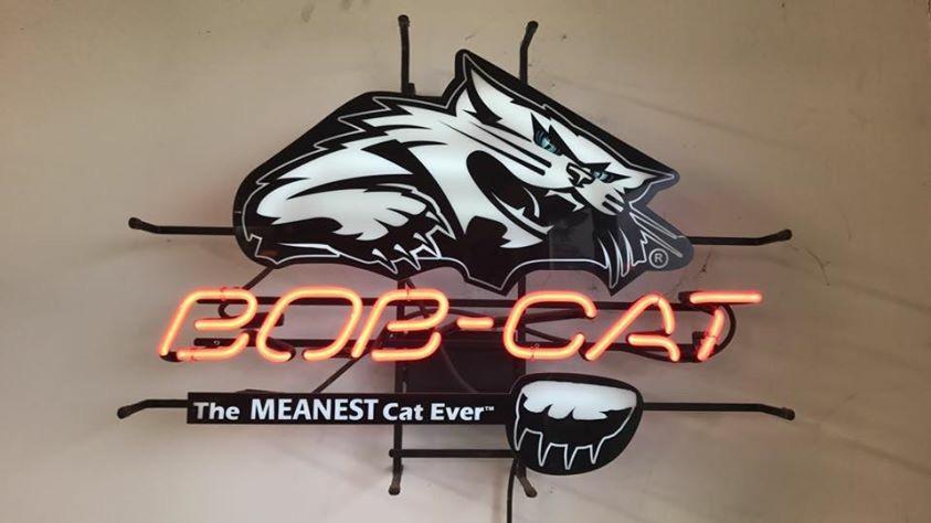 Custom Bobcat The Meanest Cat Ever Neon Sign Real Neon Light