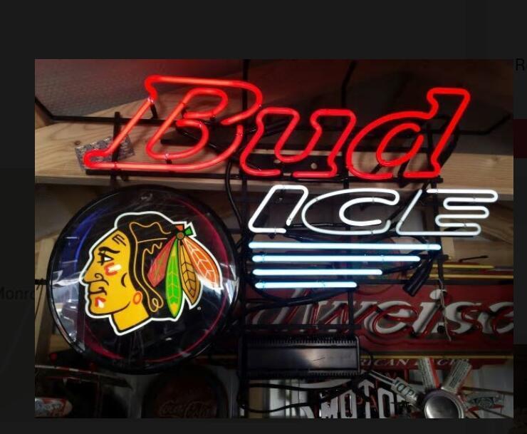 Custom Bud Ice Neon Sign Real Neon Light